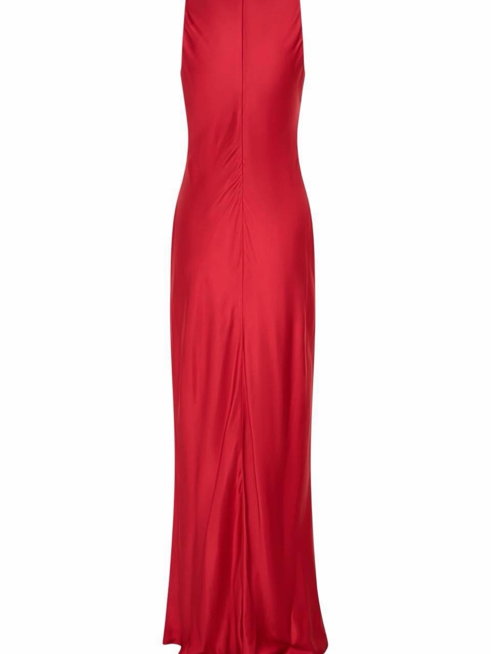 NWT Meshki Esme Plunge Dress in Red Satin - Picture 3 of 5
